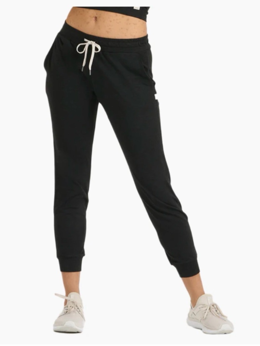 Vuori Halo Performance Jogger Women's Black Drawstring Pants Large NWT